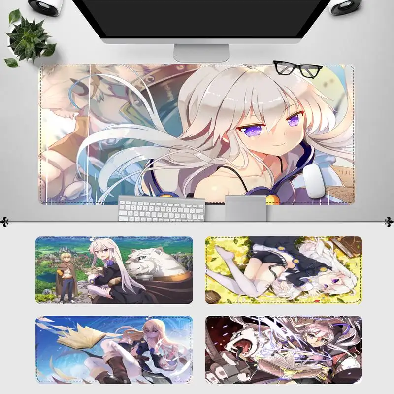 

New Products Grimoire of zero Mouse Pad PC Laptop Gamer Mousepad Anime Antislip Mat Keyboard Desk Mat For Overwatch/CS GO