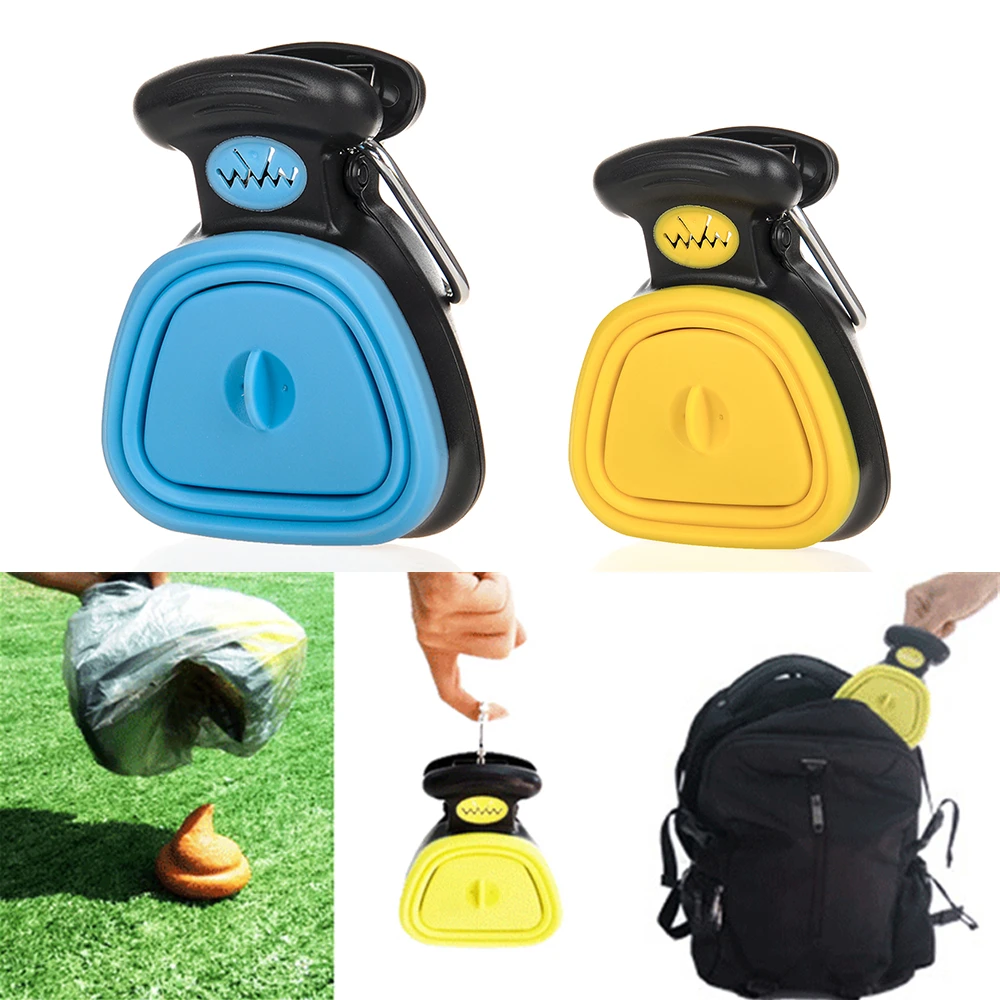 Высокое качество собака Pet Путешествия складной Pooper Scooper с 1 рулоном разлагаемые