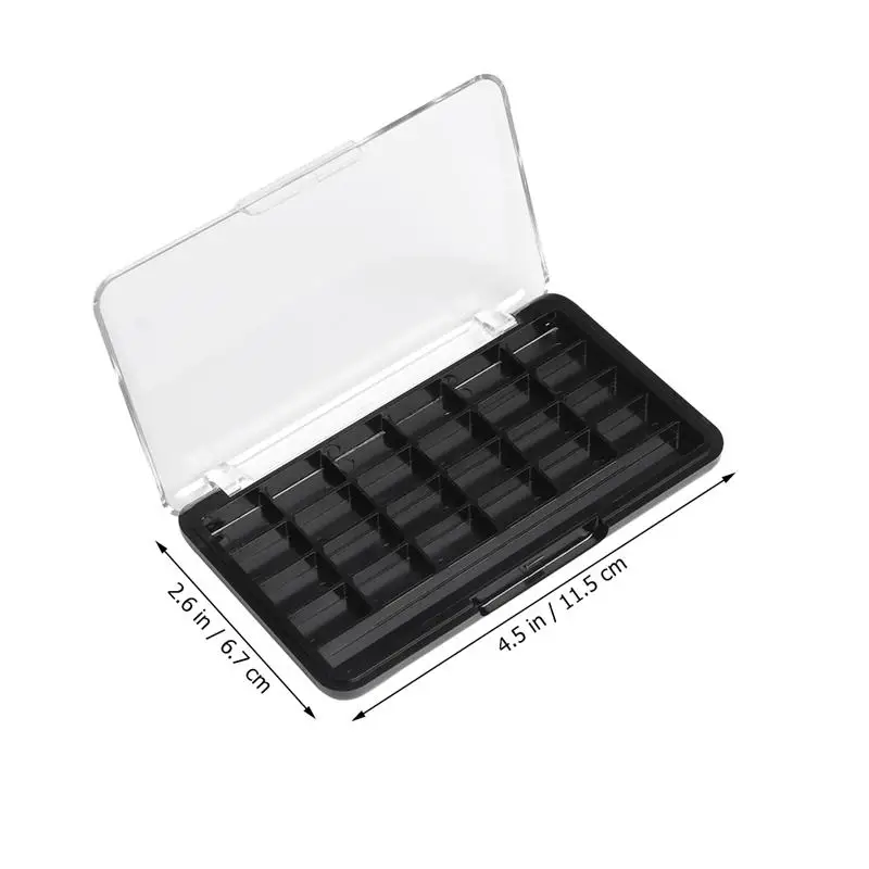 Набор для макияжа 2 шт. 24 отделения пустой многоразовый контейнер палитра