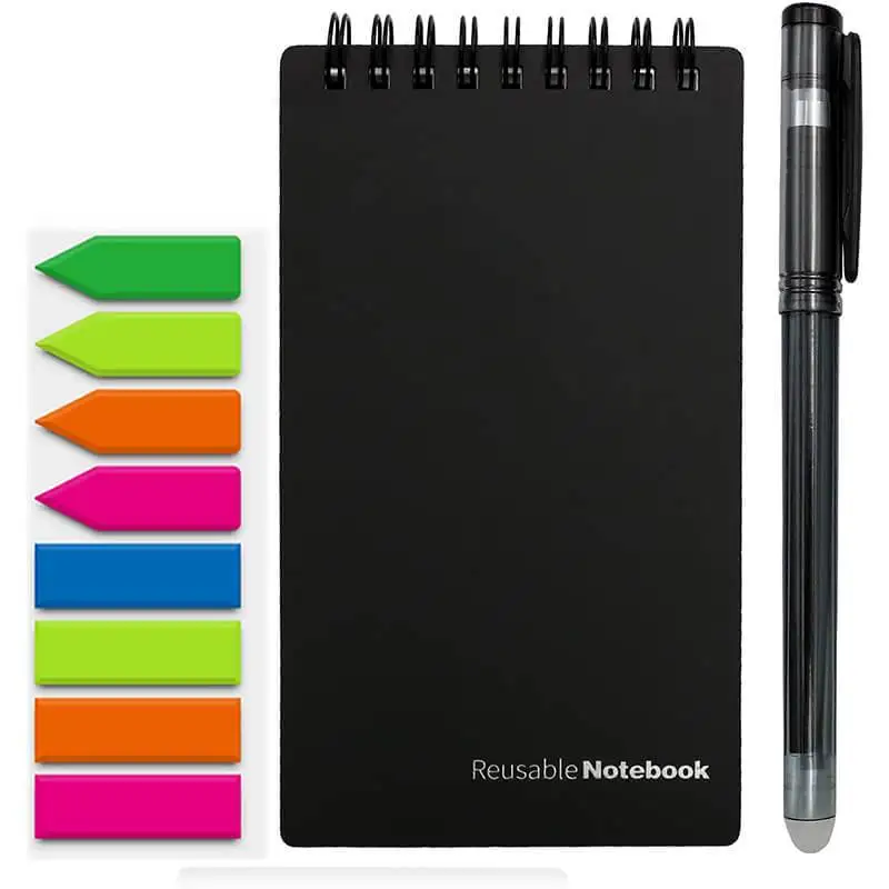 Reusable Smart Notebook B7 erasable notebook Mini  Microwave Wave Cloud Erase Notepad Portable Diary Office School