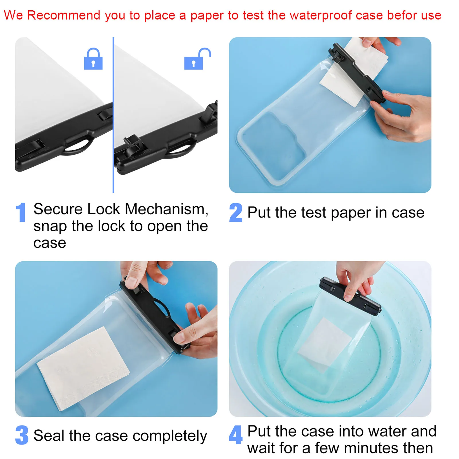 

2Pcs Floating Airbag Waterproof Phone Bag For iPhone 12 Pro Max 11 Xs Max XR Samsung S21 S20 S10 Plus Full View Waterproof Case