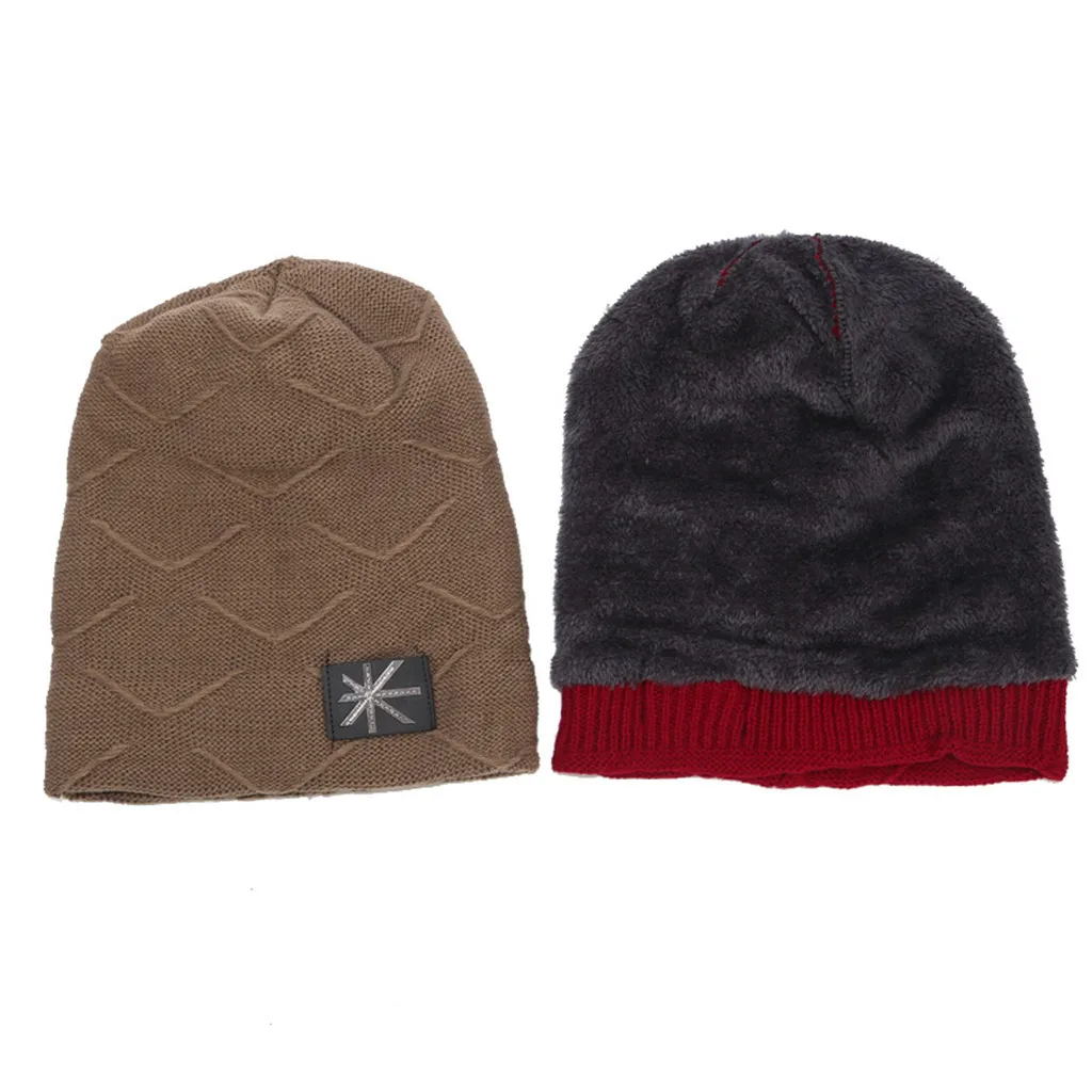 

1Pcs 2020 Fashion Men Women Beanies Winter Hat Trendy Warm Oversized Chunky Baggy Stretchy Slouchy Skully Hat Beanie Hat Muts