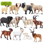 Модель дикого животного, модель козы, овцы, ранчо, птица, коллекционная фигурка животного, модель познавательной обучающей игрушки для детей, подарок