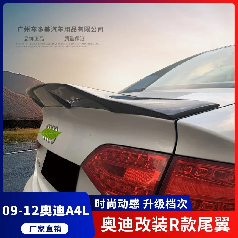 

Suitable For 09-12 Audi A4b8 Horizontal Pressure Refitting, and the Tail Fixed Wing Decoration Needs No Punching
