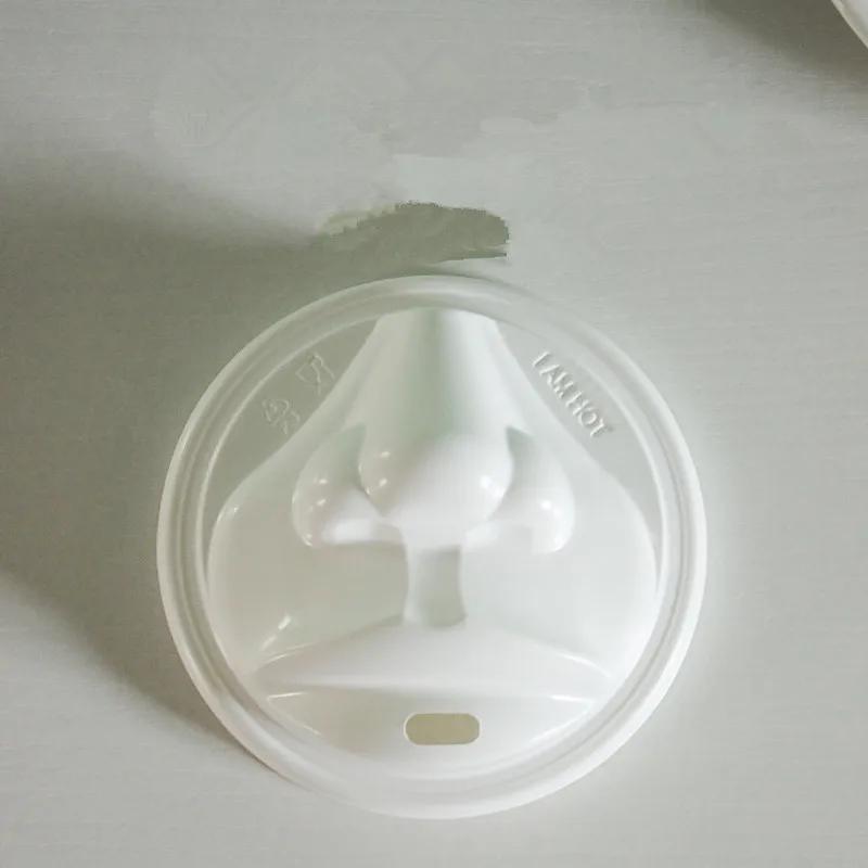 Only Lid8 50 шт коричневая одноразовая кофейная чашка креативная забавная часть Подарочная плотная бумажная Чашка 500 мл молочный чай горячий напиток упаковка чашки с крышками - Цвет: Only Lid8