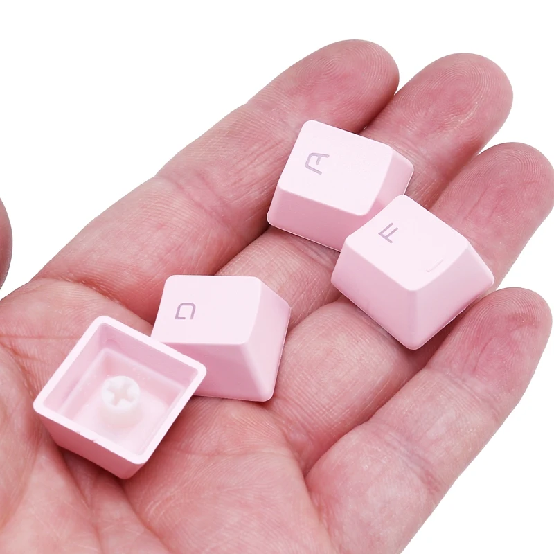

Keyboard Key Cap Mechanical Single Pbt Transparent 104 Key Universal Crystal Key Cap, Suitable for Ikbc Amilo