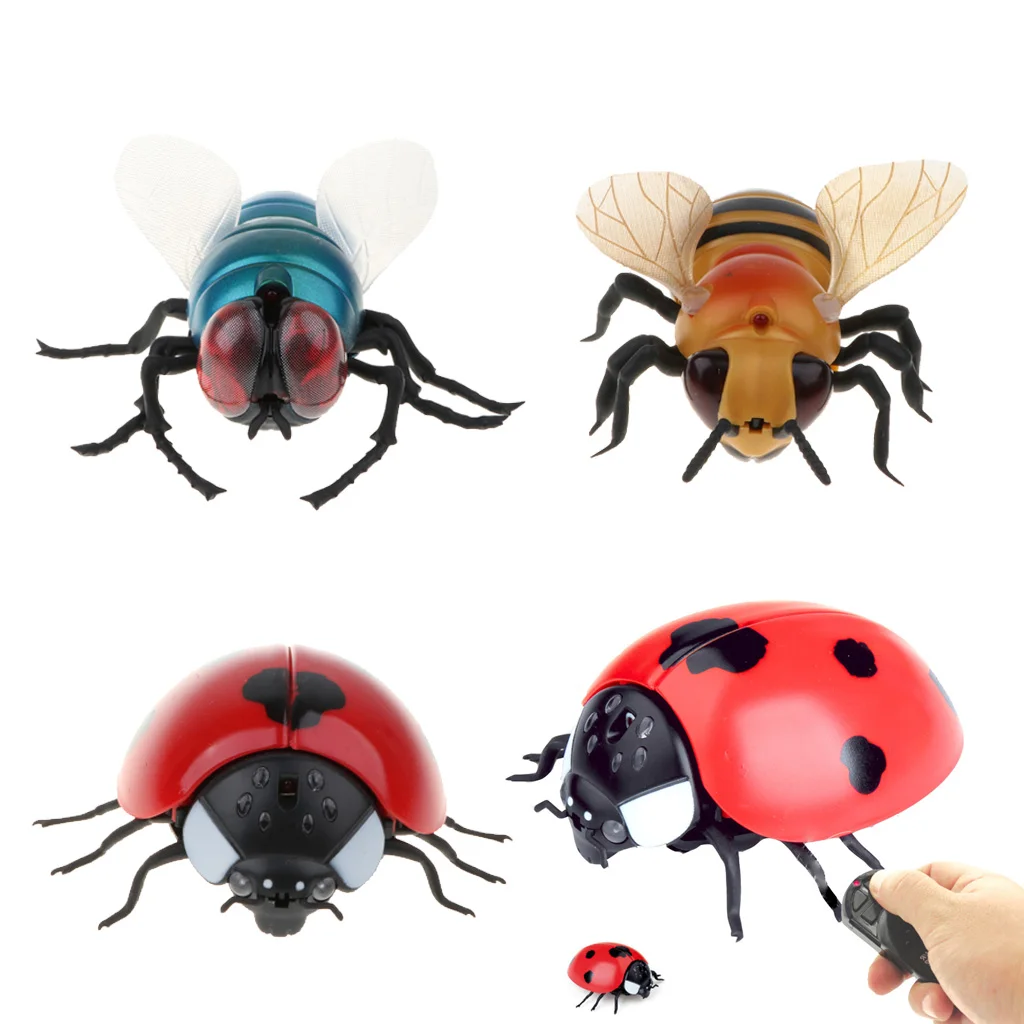 

Infrared Remote Control Bee - RC Animal Fake Insect for Joke Scary Trick Toy