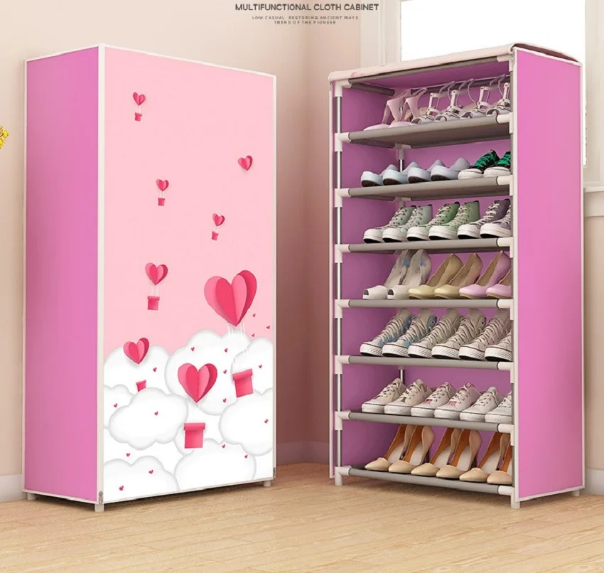 

Shoe rack simple home indoor good-looking multi-layer small modern storage artifact multi-function rack 003