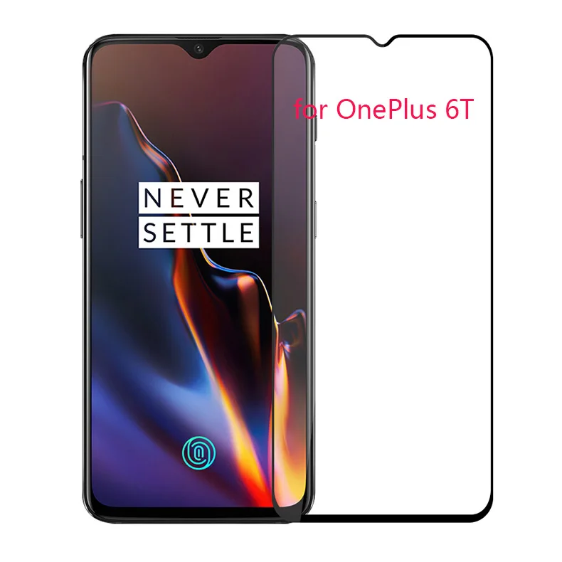 MOFI для OnePlus 6 T/OnePlus 6 закаленное стекло пленка Взрывозащищенный Полный экран протектор для OnePlus экран защитное стекло - Цвет: for OnePlus 6T