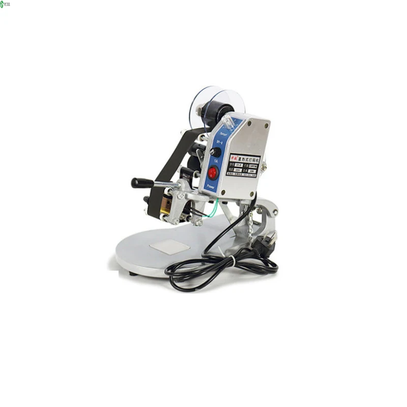 

DY-8 Manual Direct Thermal Hot Foil Stamping Coding Printer Date Ribbon Coder Machine 220V