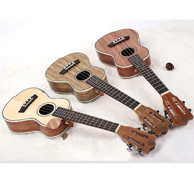 Ukulele 23 Inch Solid Mahogany Top with Starter Tenor Spruce sheet | Спорт и развлечения