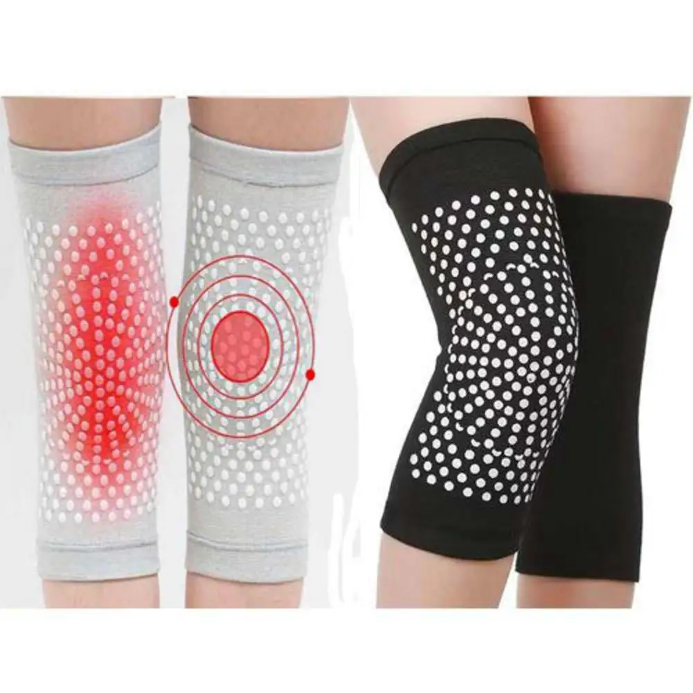 2 шт. турмалиновые магнитные Самонагревающиеся наколенники терапия поддержка