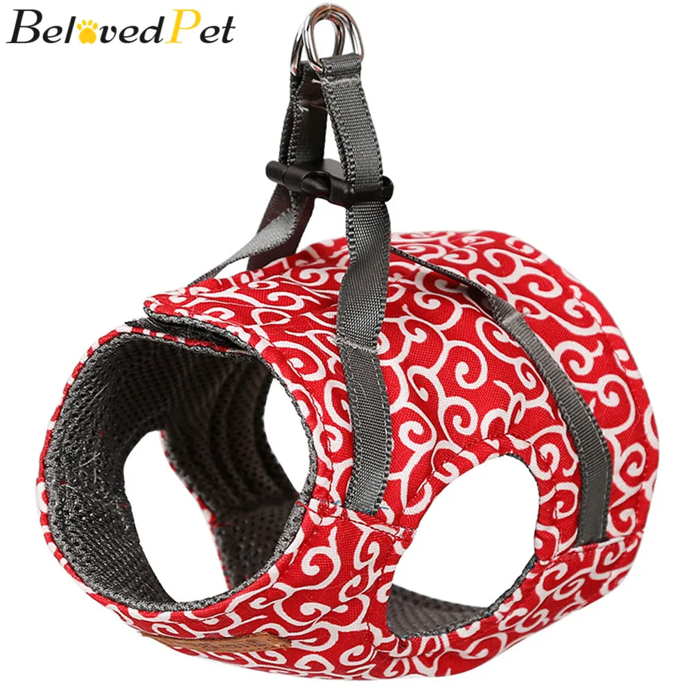 BlovedPet японский стиль кошка жилет поводок набор дышащая сетка воротник для кошек