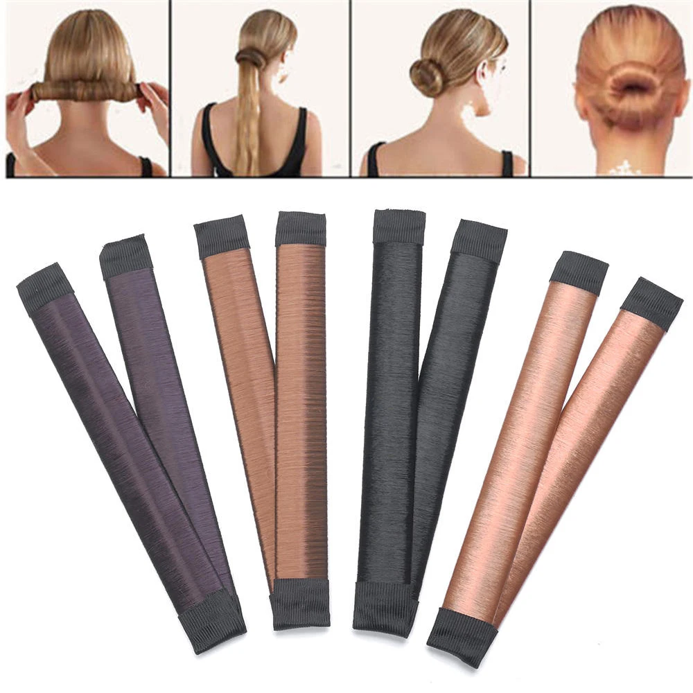 

1 шт. твист губка пончик для пучка прическа французская коса Инструменты для укладки волос «сделай сам» волшебный пучок прическа искусствен...