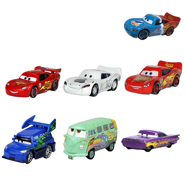 Disney Pixar Тачки 2 3 игрушки Молния Маккуин Джексон шторм Mack Uncle Truck 1:55 литой модельный автомобиль для детей рождественские подарки