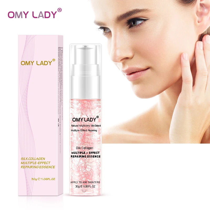 OMY LADY Шелковая коллагеновая Сыворотка для лица подтягивающая поры