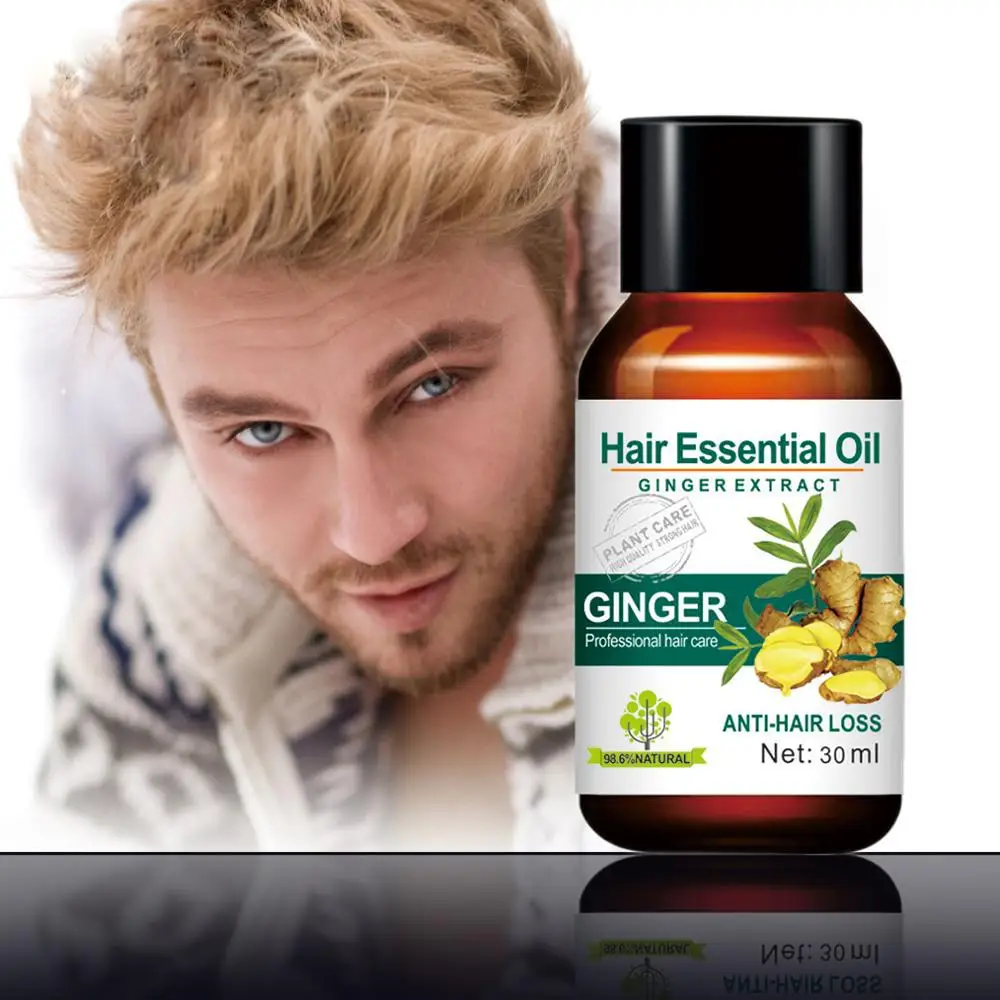 

30ml Ginger Extract Essential Oil Improve Anti Hair Loss for Fast Growing Hair Treatment Nourishing Strengthen Roots Care