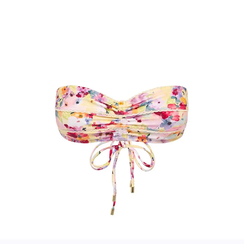 

Bikinis Women Swimsuit Swimwear Female Bandeau Brazilian High Waist Bikini set Biquini Bathing Suit