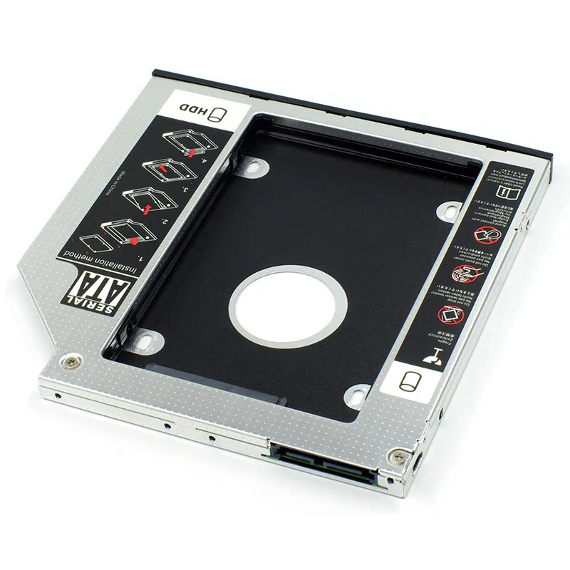 12 7 мм 2nd жесткий диск HDD SSD IDE/SATA Caddy адаптер для ноутбука Asus N43 N45 N55 N61 N73 | Компьютеры