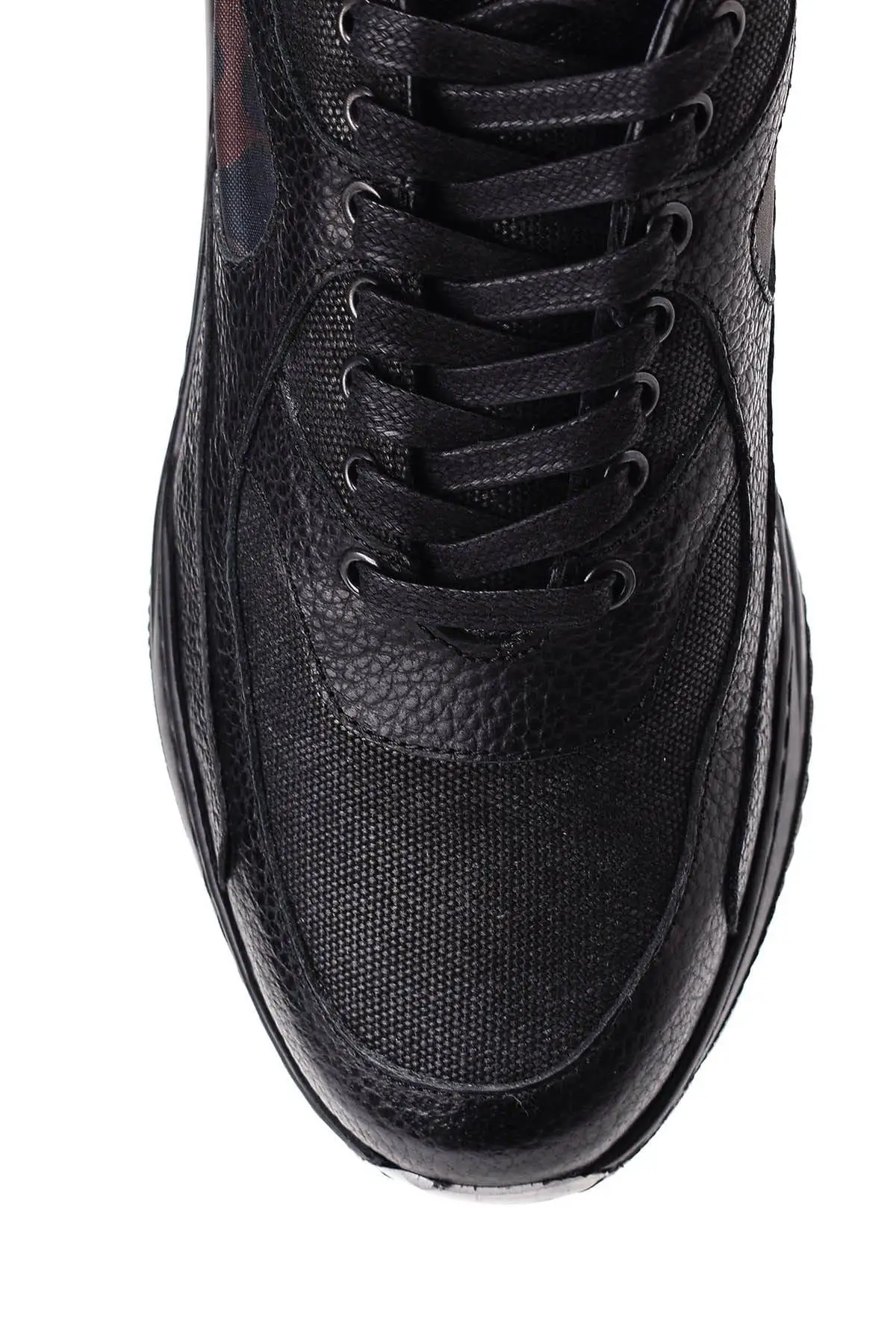 Черные мужские кроссовки Derimod из натуральной кожи|Мужские и кеды| |