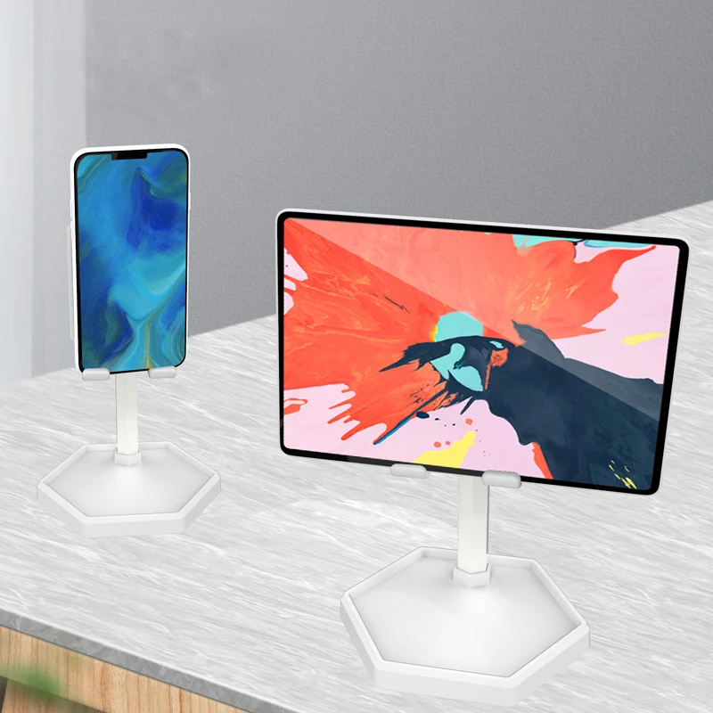 

Z12 Desktop Phone Stand Tablet Universal Webcast Bracket With Mirror For Live Support Makeup Adjustable Portable Desk Stands