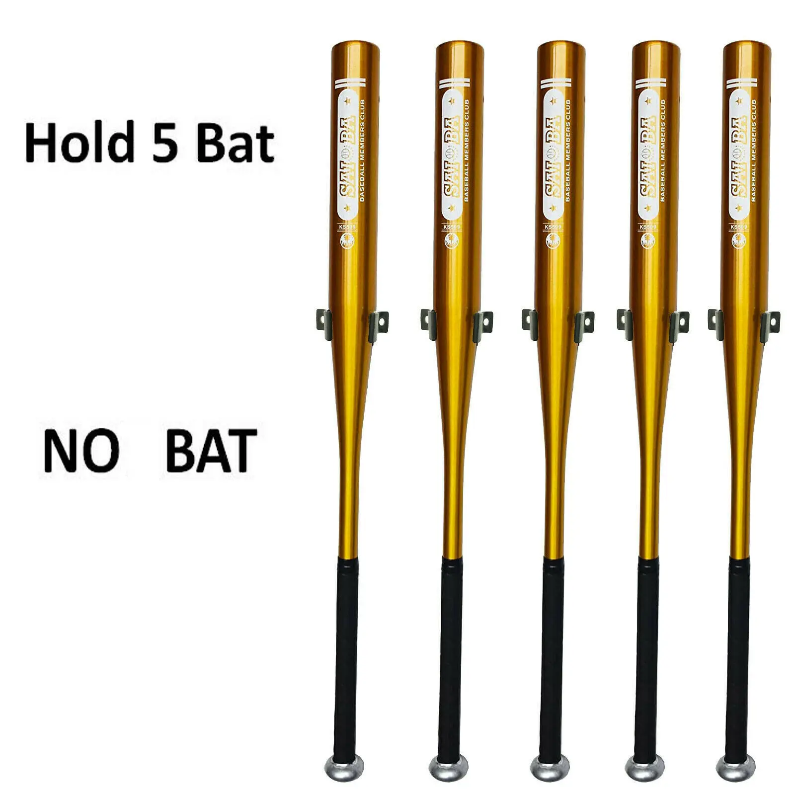 Вертикальная бейсбольная бита софтбольная настенное крепление настенный