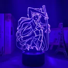 3d Аниме лампа будущий дневник ночной Светильник для детей Спальня Декор светодиодный ночсветильник подарок на день рождения Waifu манга светильник Yuno Gasai