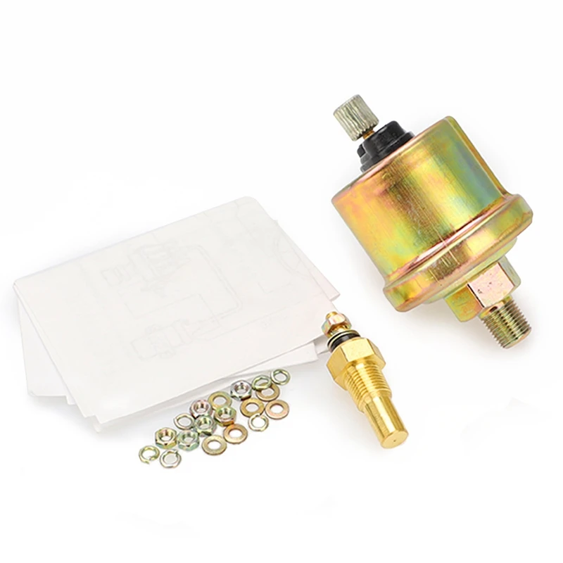 12 В Универсальный Автомобильный Тахометр 3 в 1 52 мм об/мин + Датчик температуры