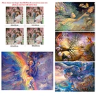 Алмазная живопись сделай сам, персонализированная фигурка аниме, пейзаж, живопись, павлин, гостиная, спальня, Настенный Крест, мозаика, украшение для дома