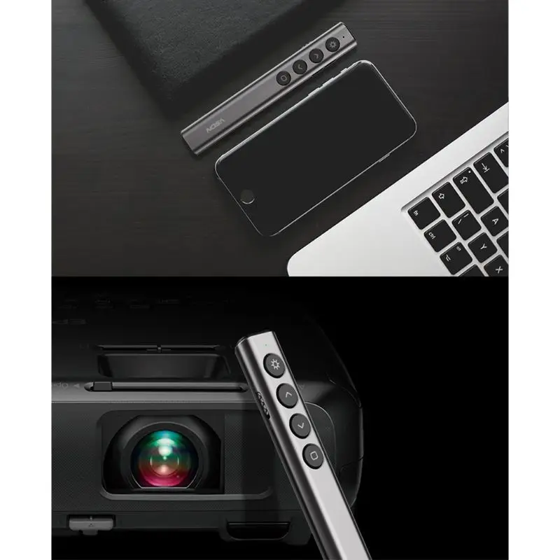 N35 Беспроводной Презентер указка RF 2 4 ГГц USB удаленного Управление тр слайд Advancer