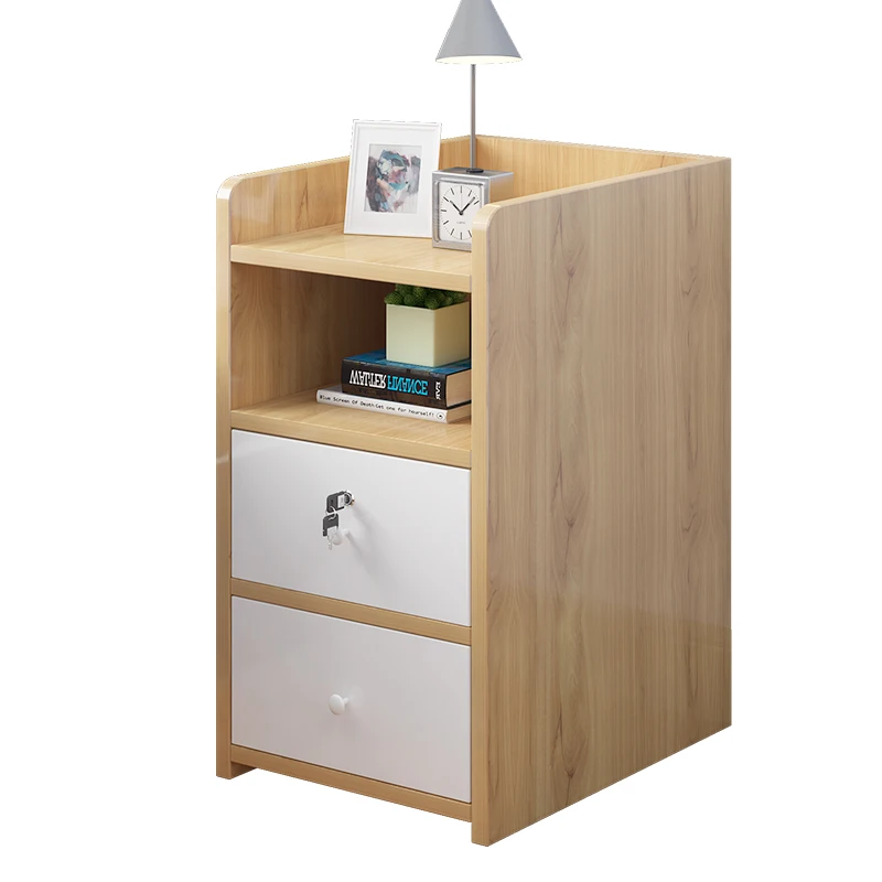 

Ultra-narrow Bedside Cabinet Simple Modern Mini Bedside Cabinet Bedroom Storage Locker Multi-layer Drawer Thickened And Stable