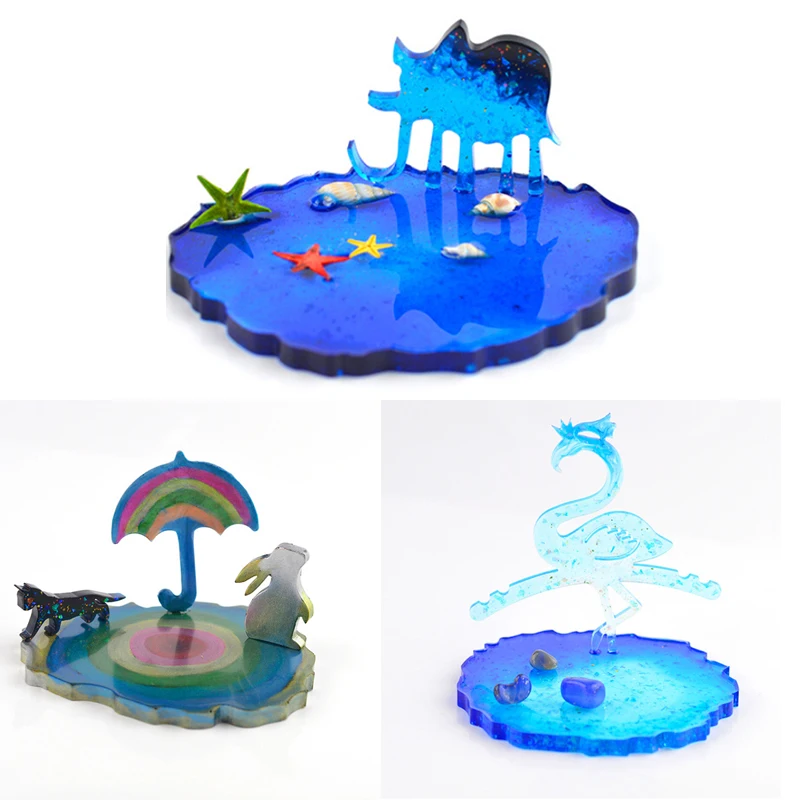 Прозрачная силиконовая форма для ожерелья lanugo декоративная смола сделай сам