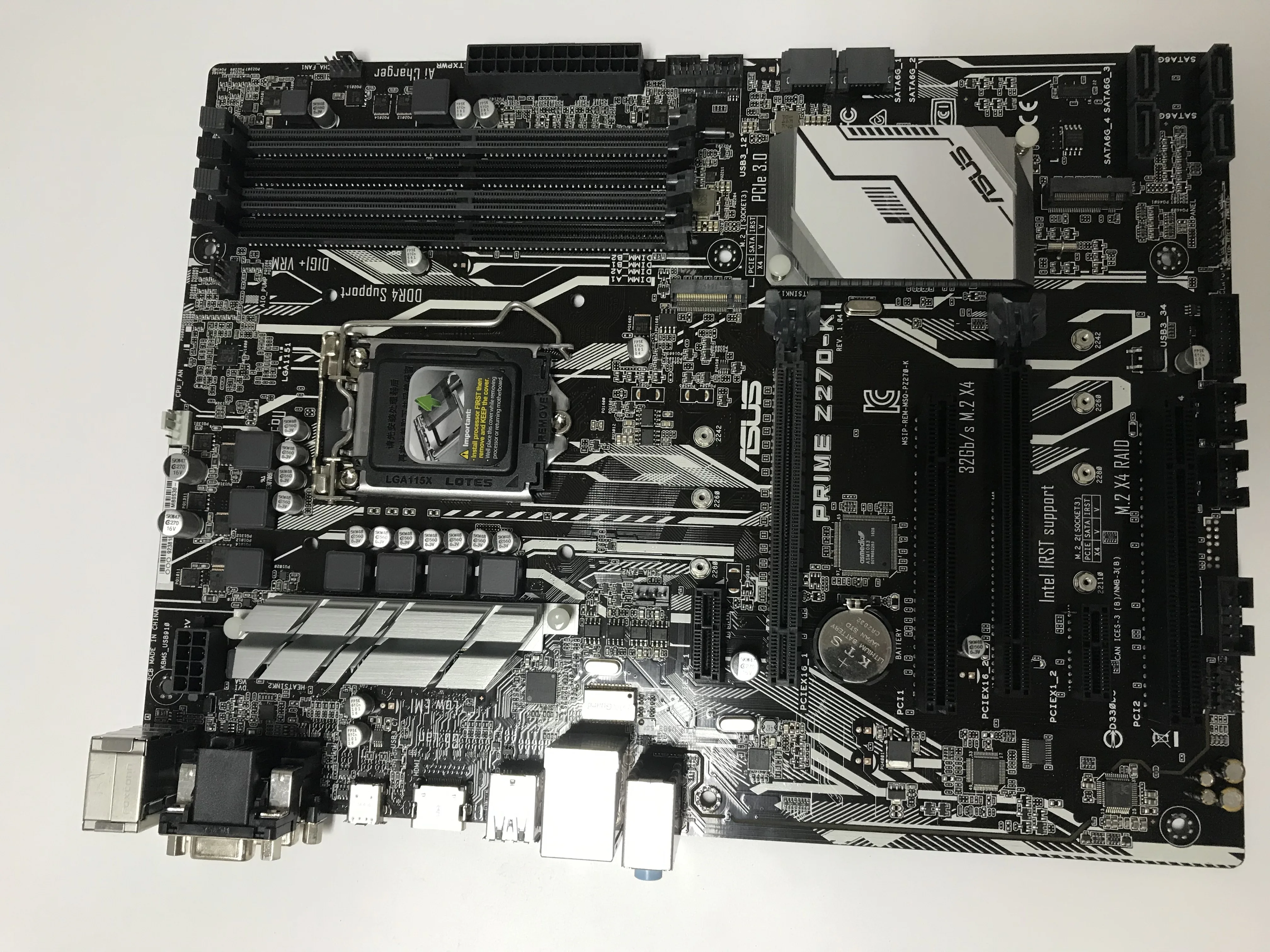 Preise Original Motherboard Für Für ASUS PRIME Z270-K LGA 1151 DDR4 64GB USB 3,0 USB 3,1 I3 I5 I7 CPU M.2 Desktop Motherboard