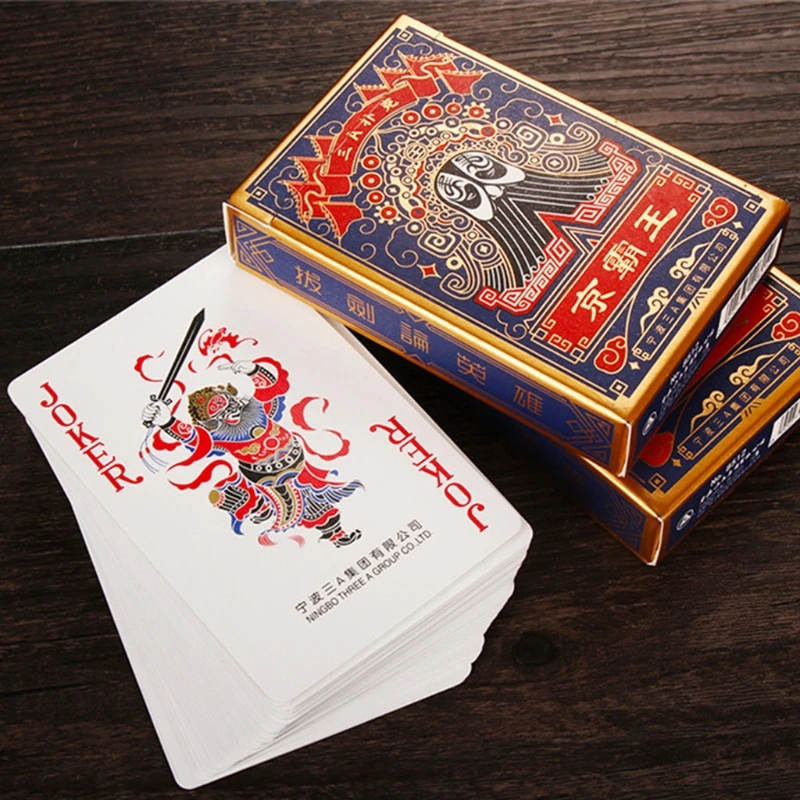 

Chinese Style Peking Opera Poker Cards Chinese Traditional Culture Board Game Playing Cards