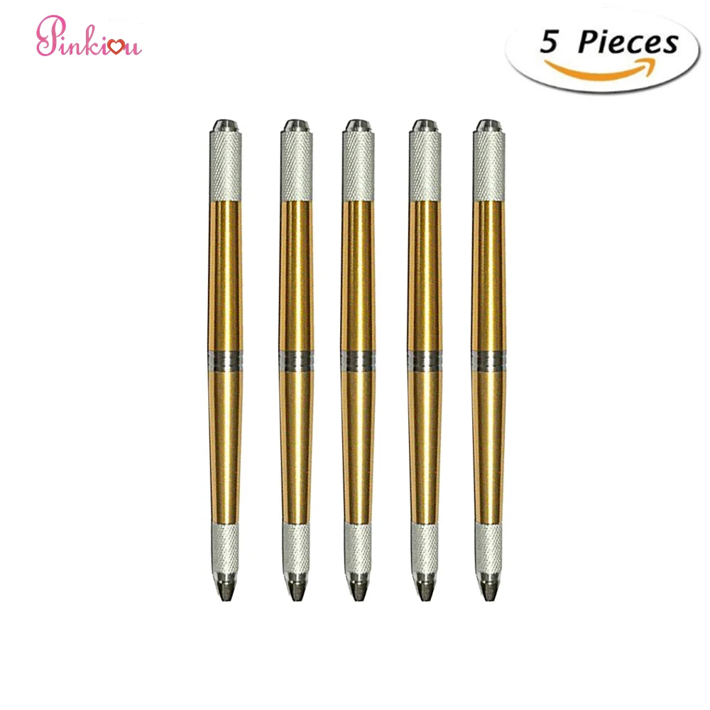 5 шт. ручка для микроблейдинга бровей с иглами| |