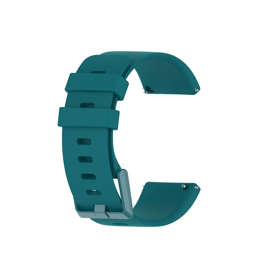 Official green Смарт-часы ремешок для Fitbit Versa2 23 мм силиконовый ремешок для Fitbit Versa/Versa lite/Versa 2 браслет спортивные аксессуары - Цвет: Official green