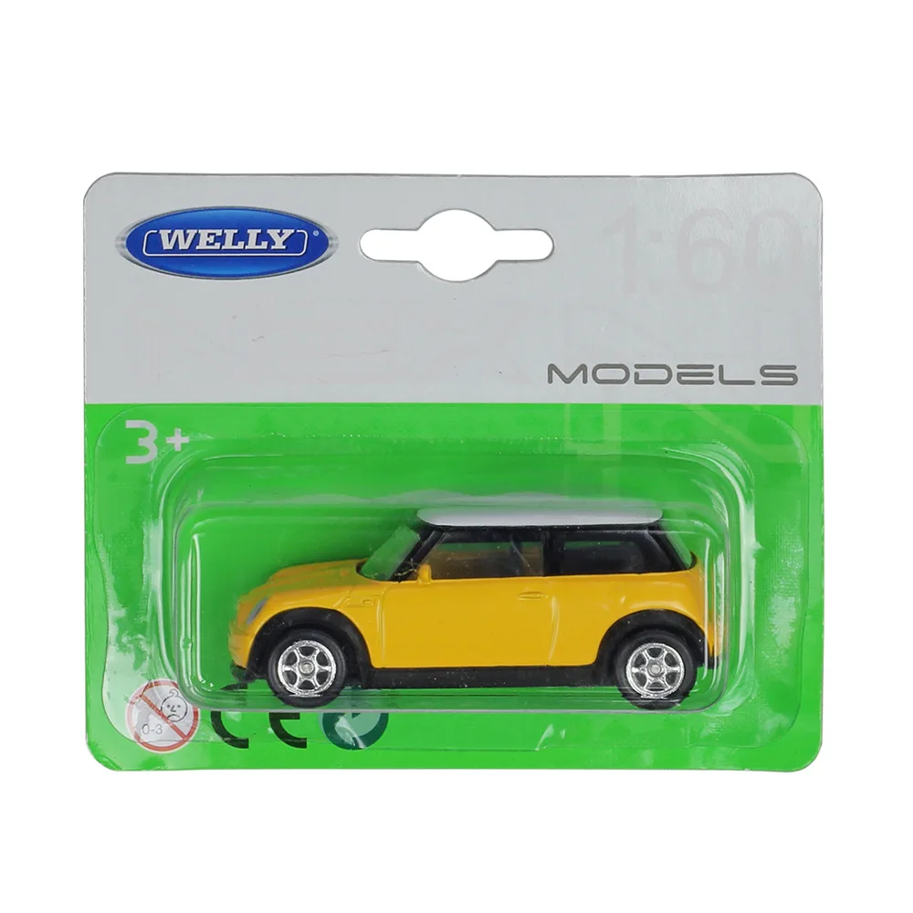 WELLY 1: 60 литая модель машины Модель игрушки для Toyota Corolla аэропорт автобусный прицеп Alfa Romeo benz, audi модели машинок для детей - Цвет: 9
