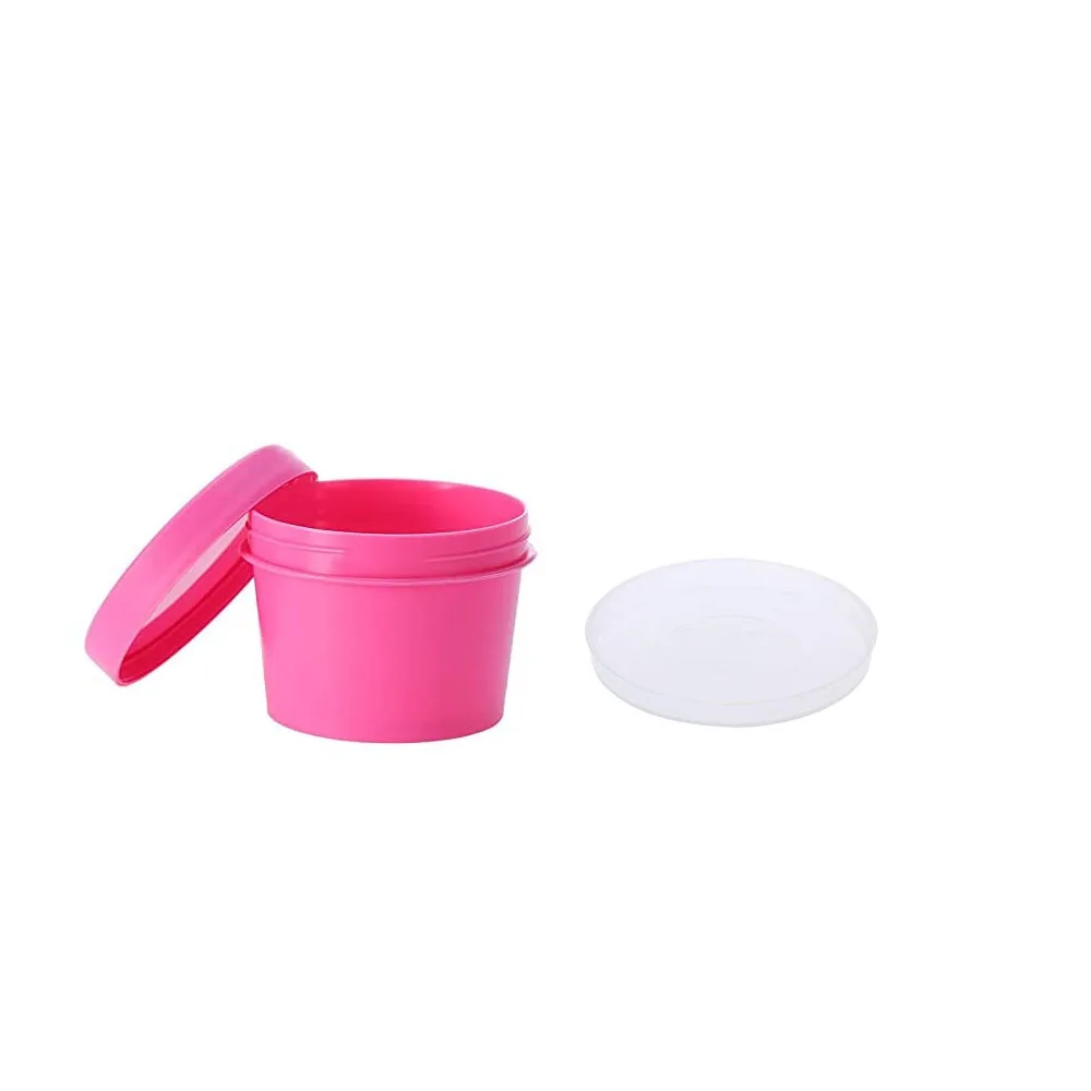 

50pcs Cosmetics Container 50G Empty Plastic Cream Jar Container Travel Case Plastic Bottle