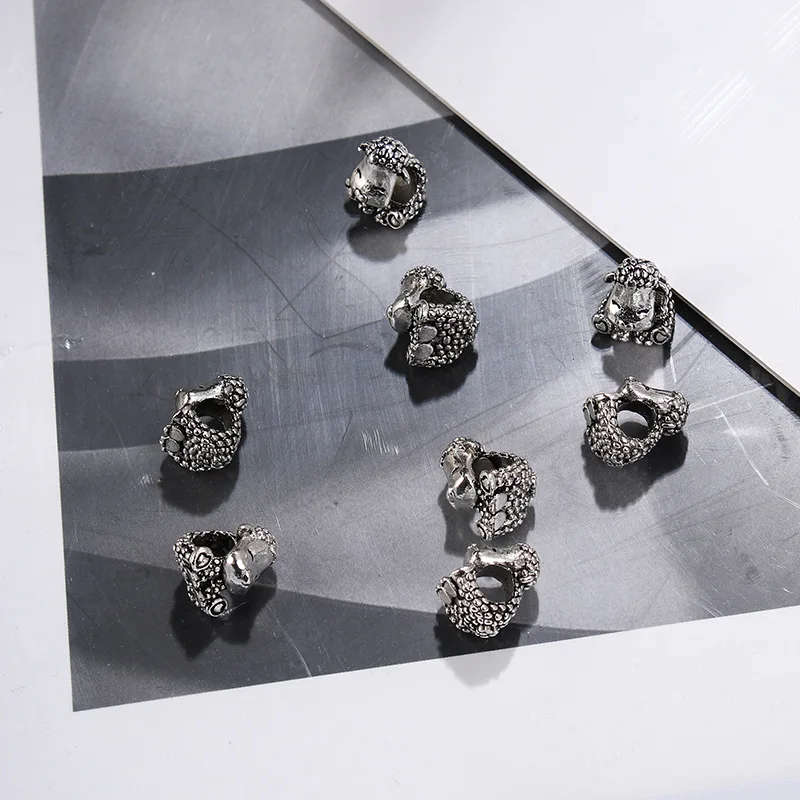 Новинка 2019 оригинальный сплав бусина Розовый фламинго подвеска птица животное