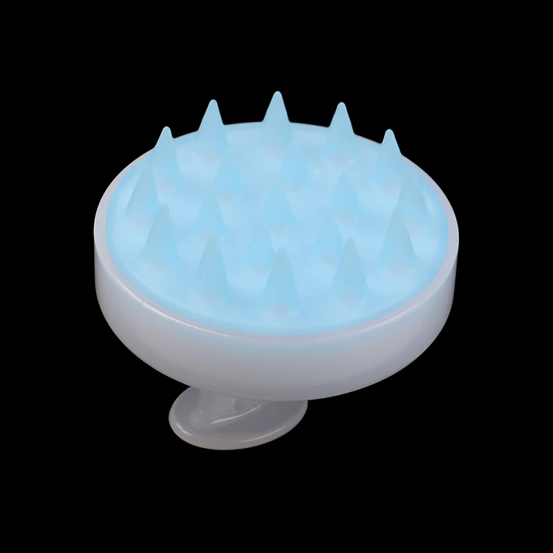 

1pc Shampoo Comb Silicone Teeth Hair Scalp Soft Massage Brush Hair Washing Comb Body Bath Massager Tools