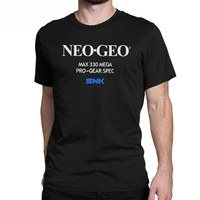 funny fatal fury neo geo startup screen tshirt men round collar cotton t shirt short sleeve tee shirt for men