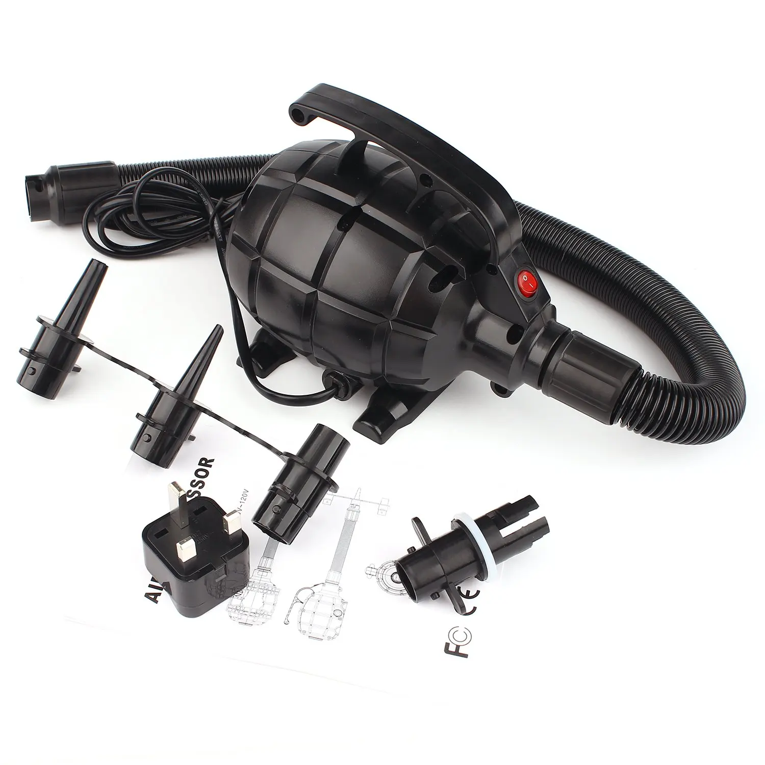 

IT Stock Air Tumbling Mat 16ft 20ft Pink Inflatable Gymnastics Air Mat for Gymnastics Training Gymnastics Training/Cheerleading