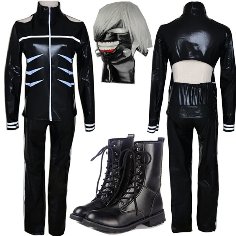 Tokyo Ghoul COS одежда косплей аниме для взрослых реквизит аксессуар парик обувь наряд