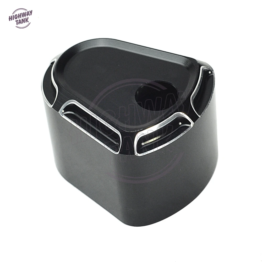 Черный мотоциклетный переключатель зажигания Крышка декоративная крышка чехол