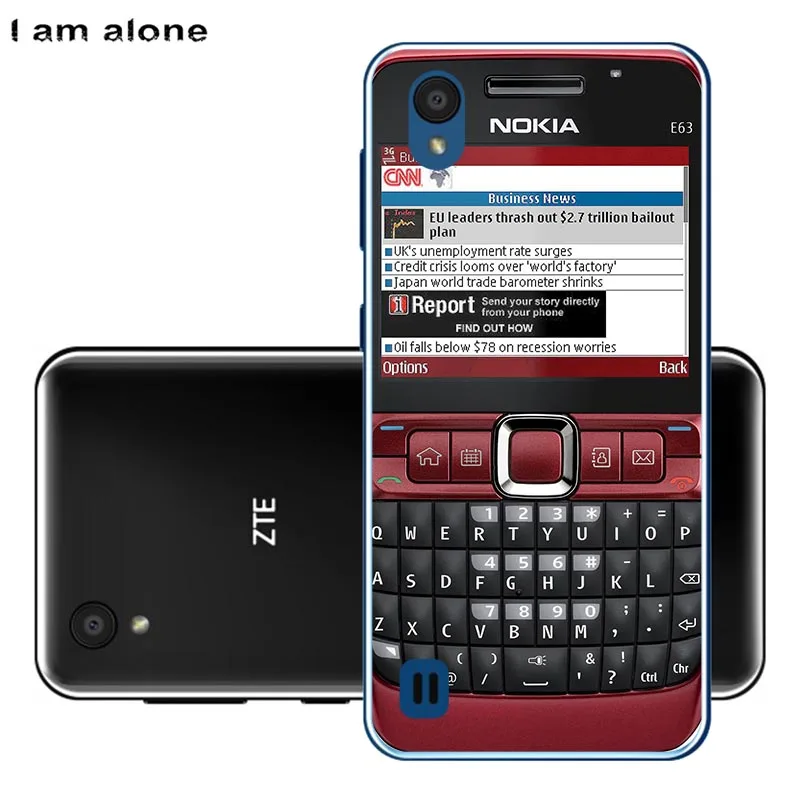 TPU C60 Чехлы для телефонов I am alone для zte Blade A5 5,45 дюймов Мягкий ТПУ модный мобильный для zte A5 сумки задняя крышка - Цвет: TPU C60