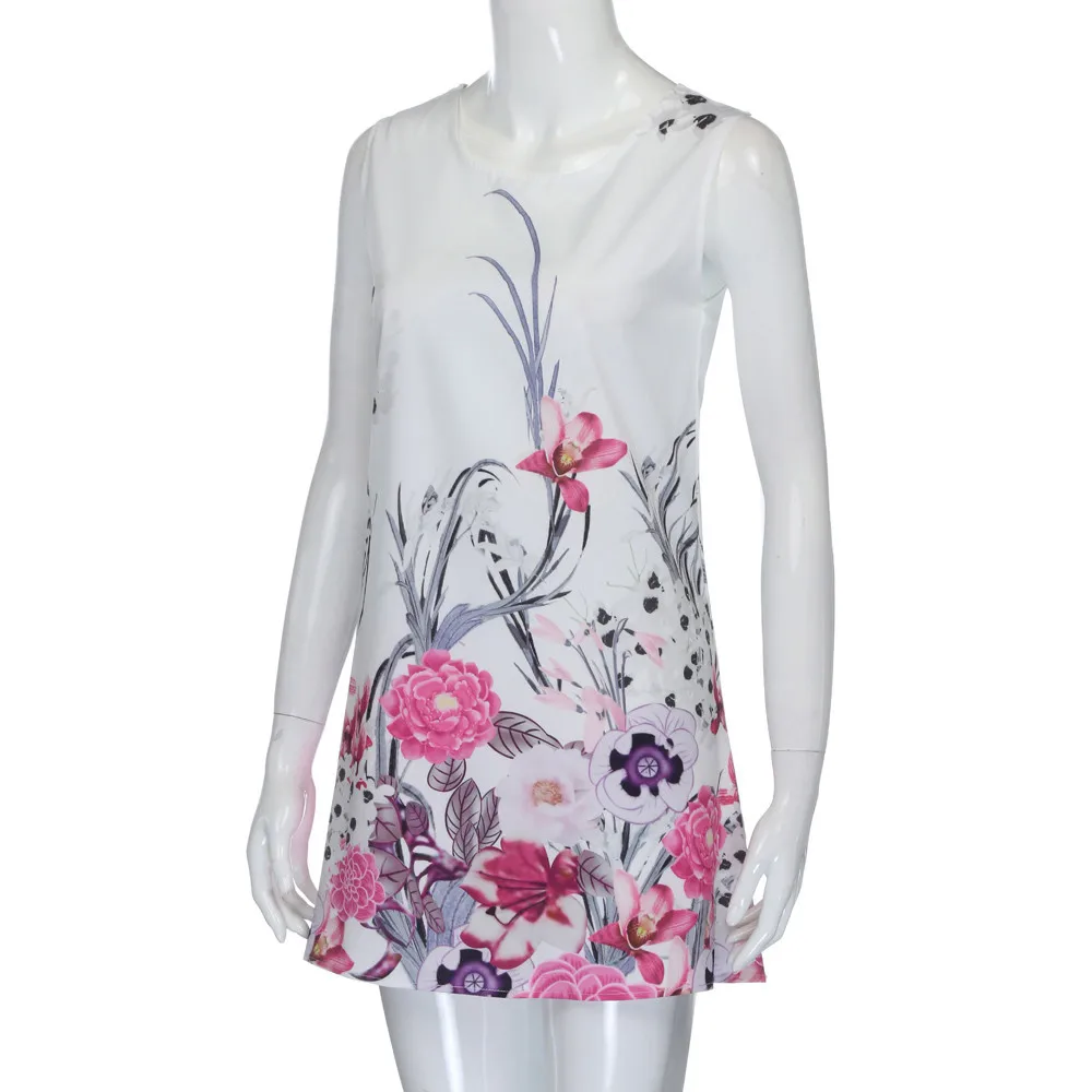 Винтажное богемное женское летнее пляжное Короткое мини платье без рукавов с