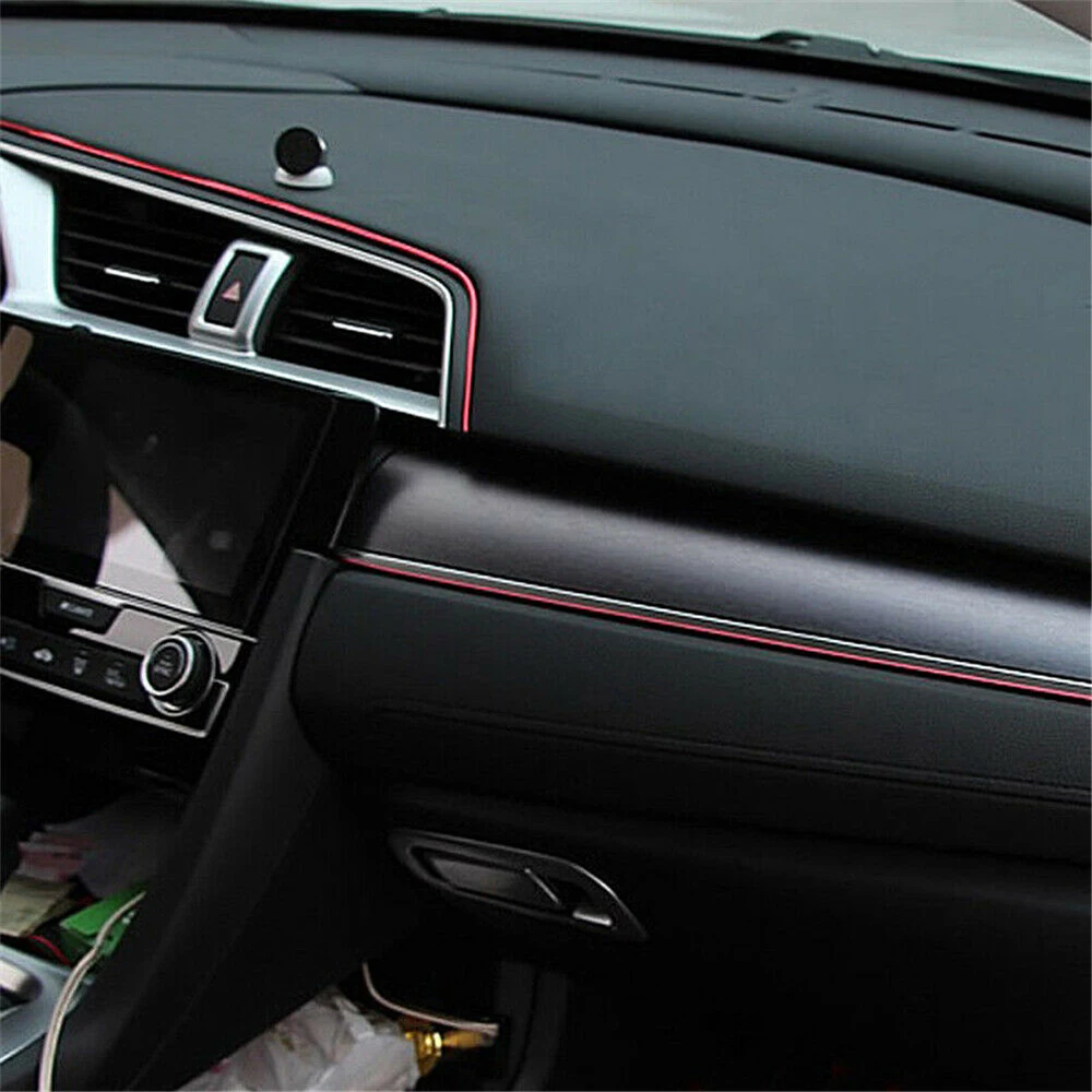 

5M Car Styling Interior Decoration Strips Moulding Trim Dashboard Door Edge Universal For Cars Auto Accessories In Car-styling
