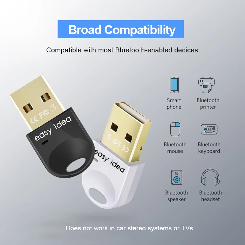 USB Bluetooth адаптер беспроводной ключ для компьютера ПК 4 0 Blutooth микро приемник