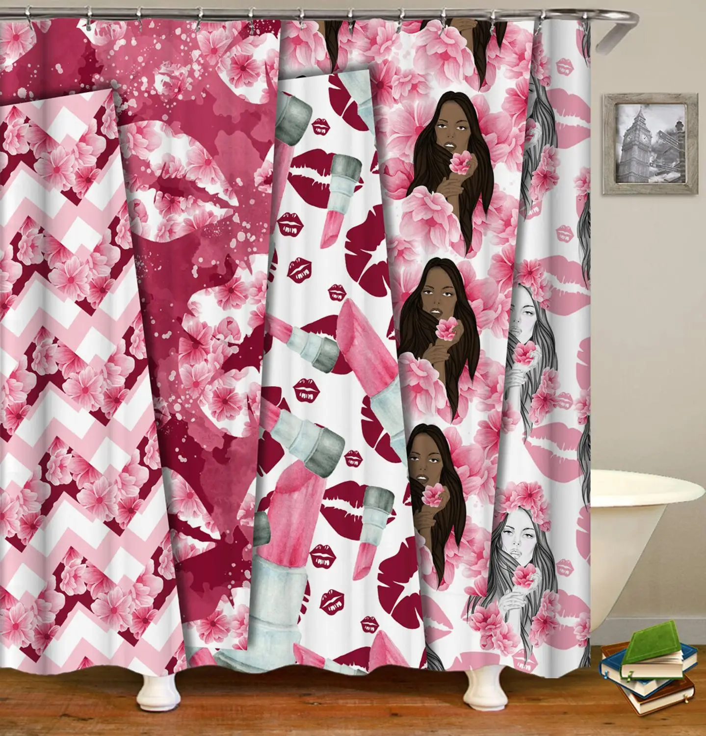 Занавеска для душа непромокаемая из полиэстера 180 Х200 см|Шторы душа| |