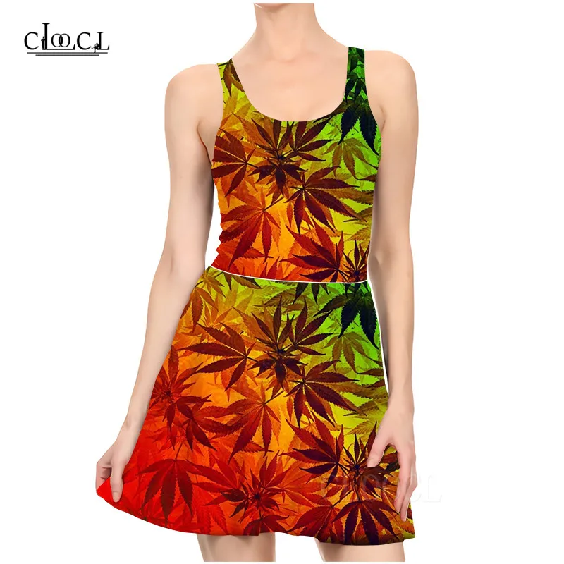 Новое Сексуальное Женское Плиссированное Платье из конопляного листа